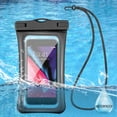 thumbnail image 4 of Transparent Mobile Pouch, Waterproof, Snow Resistant, Dirt Protection Cover for Mobile Gadgets, Protective Case (Black), 4 of 5