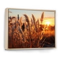 thumbnail image 2 of Designart "Birds Of Paradise landscape VIII" Landscapes Floater Framed Canvas Art Print, 2 of 7