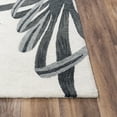 thumbnail image 4 of Rizzy Rugs Miramar Area Rug MIR968 Ivory Iris Leaves, 7' 9" x 9' 9", Ivory, 4 of 5