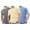 BG+DG+LB, variant on 3 Pack Mens T Shirt Short Sleeve Crew Neck Soft Tees with Pockets Classic Plain Tshirts Black Size 3XL
