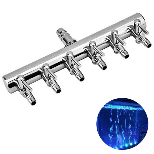 Aquarium Air Control Valve, Fish Tank Air Valve, Metal Stainless Steel