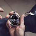thumbnail image 3 of Daisyyozoid Wholesale Simple Retro Romantic Double Display Pocket Watch Quartz Watch, 3 of 6