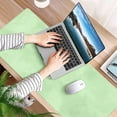 thumbnail image 6 of Sage Green Desk Mat, Desk Accessory, Cute Workspace, Trendy Workspace, Trendy, 35.4x15.7in Large Gaming Mouse Pad, Cute Desk Topper, Pretty Desk Pad, 6 of 6