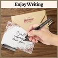 thumbnail image 2 of Calligraphy Set, 7 Pcs Fountain Pen with Different Replaceable Nib and 40 Replaceable Ink Cartridge in 11 Color for Beginner Writing and Drawing Calligraphy Kit for Greeting Card Signature, 2 of 7
