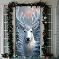 thumbnail image 6 of YIKA 35 X 71 Inch Christmas Door Cover - Santa Claus Pattern - Christmas Day Door Decoration - Festival Party Decoration Christmas Decorations D, 6 of 6
