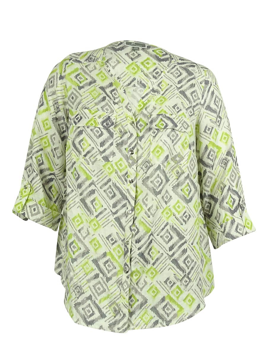 jm collection linen tops