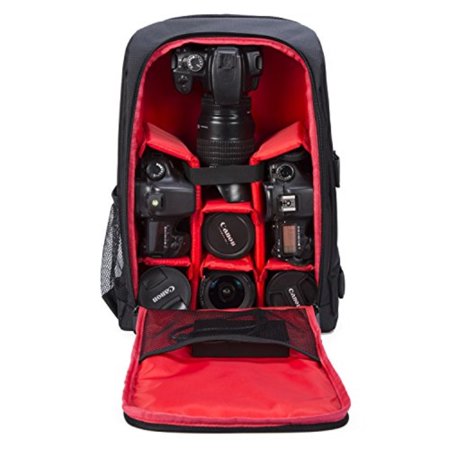 Camera Backpack Waterproof by G-raphy for DSLR/SLR Cameras (Canon, Nikon, Sony and etc)