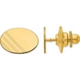 thumbnail image 1 of 14K Yellow Gold Men's Oval With Line Design Tie Tac (11.5 X 17) Made In United States tt28, 1 of 5