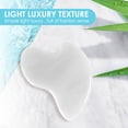 thumbnail image 3 of Premium Jade Gua Sha Face Massager & Scraping Tool, Ergonomic Natural Stone Facial Roller for Jawline, Neck & Eye Contour, Soothing Skincare Ritual & Lymphatic Drainage, Cooling Beauty Gift for Women, 3 of 5
