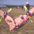 thumbnail image 3 of Paquete de 12 bandanas arcoíris Orgullo Gay LGBTQ Bandana Diadema Hippie Bandana Bufanda cuadrada para fiesta y uso diario, 3 of 5