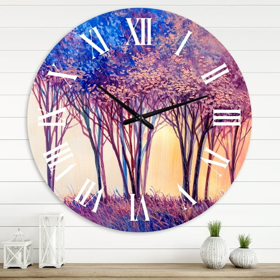 Designart 1 in Quartz Modern/Contemporary Wall Clock