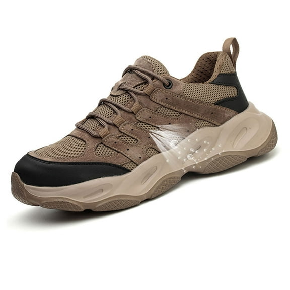 Work Safety Trainers Lightweight Men Womens Breathable Steel Toe Sneakers Sport Shoes Mens Safety Construction Industrial Boots