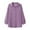 Purple, variant on Women's Pearl Sunscreen Shirt, Summer Thin & Breathable, Chiffon, Loose Fit, for All Seasons, Multiple Sizes