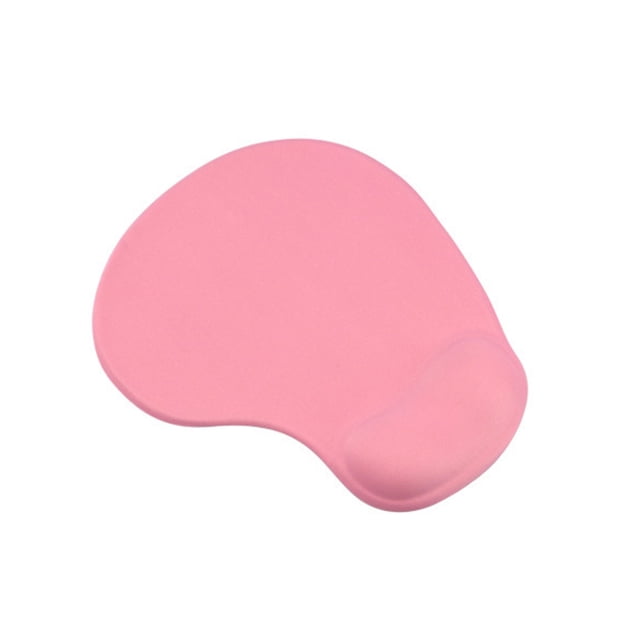 Alfombrilla para ratón Soporte para muñeca Alfombrilla para ratón Antideslizante Gel de sílice Alfombrilla de descanso Accesorios para computadora portátil, Rosa seitruly EL001312-01
