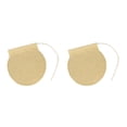 thumbnail image 1 of Toystoory 100Pcs Tea Filter Bag Safe Professional Home Teabags Coffee Round Empty Strainer Drawstring Office Tools Making Leaf 8.00*8.00*6.00 cm 2Conjunto, 1 of 6