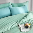 thumbnail image 6 of Flxxie 1800 Count Double Brushed Microfiber Envelope Pillowcases Set of 2, King, 20" x 36", Sea Green, 6 of 6