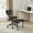 Black, variant on Barara King Cross Legged ADHD Chair, Adjustable Stool with Wheels and Lumbar Support for Meditation Flexible Seating at Desk, Black
