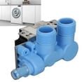 thumbnail image 1 of Valve d'Entrée d'Eau, Pièces de Laveuse à Large Compatibilité Bleues Installation Facile pour Remplacement 110-120V, 1 of 7