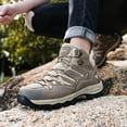 thumbnail image 5 of Dagaeig Men's Waterproof Hiking Boots All-Terrain Waterproof Hiking Boots Lightweight Breathable Outdoor Ankle Boots Trekking Hiking Shoes Brown,9.5, 5 of 7
