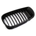 thumbnail image 3 of Unique Bargains 1 Pair Matte Black Car Front Kidney Grille for BMW E46, 3 of 8