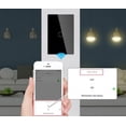 thumbnail image 2 of Apagador Inteligente Wifi MOES Interruptor Wifi Touch 1 Vía Negro, 2 of 2
