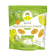 Artisan Tropic, Multi-Pack Sea Salt Flavored Plantain Chips, 1 oz Bag, 6 Pack