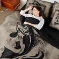 thumbnail image 4 of Feelyou Jungle Fish 7-Piece King Bedding Set, Rustic Farmhouse Xmas Snowflake Sheets, 4 of 8