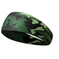 thumbnail image 2 of Evdexr 2026 Sweatbands for Men Workout Sport Headbands for Men Camo Headband Sweat Absorbing Headband Wide Sweatband for Head Basketball Football Cycling Running Yoga B, 2 of 3
