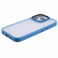 thumbnail image 4 of For iPhone 16 Pro Max Case PC+TPU Frosted Translucent Back Phone Cover - Grey, 4 of 5