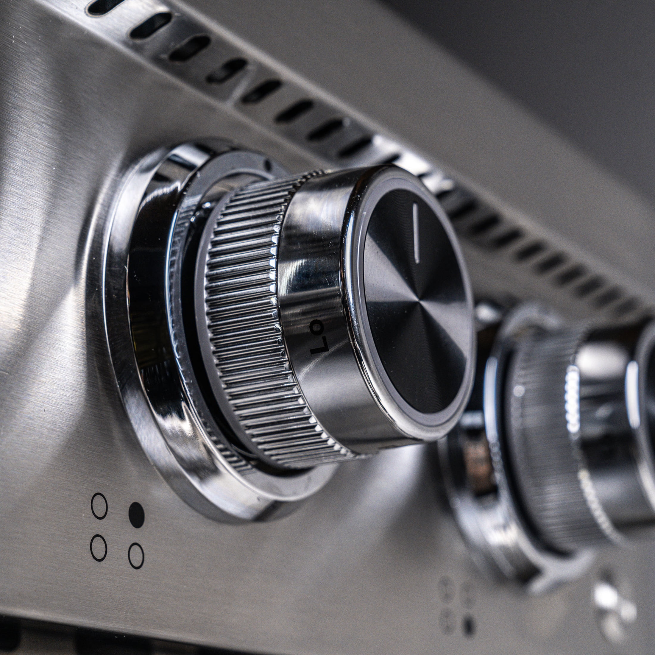 36" Gas Range + Green Door