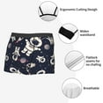 thumbnail image 3 of Pofeuu Cartoon Spaceship Print Men’s Boxer Briefs, Moisture-Wicking Underwear, Regular,Trunk-Medium, 3 of 5