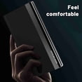 thumbnail image 2 of Dteck Case for for OnePlus Nord N200 5G Hard PU + TPU Leather Fashion Slim Magnetic Kickstand with Business Smart Window Phone Case, Black, 2 of 5