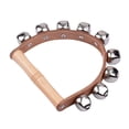 thumbnail image 4 of Jindong Cloches Instrument Cloches Jouet Bois Main avec Poignée Cloche 5 Pcs Jouet Musical Instrument, 4 of 8