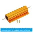 thumbnail image 6 of 100W 0.3 Ohm Aluminum Shell Resistor Housing Resistor with Screws 4Set, 6 of 7