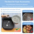 thumbnail image 2 of fafa-Air Friteuse Pot en Silicone - Doublures en Silicone Réutilisables Antiadhésives Compatibles avec Panier COSORI, 2 of 4