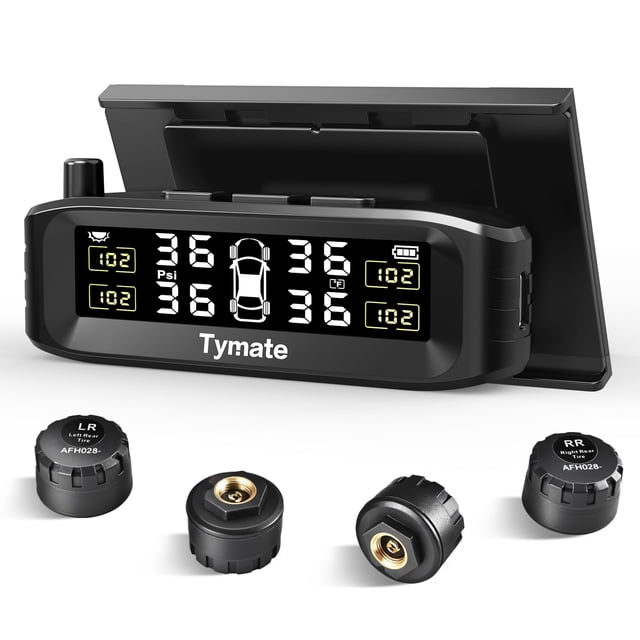 Sistema de monitoreo de presión de neumáticos TPMS inalámbrico Tymate TM8