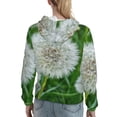 thumbnail image 7 of Kdxio Dandelion Flower In The Meadow Print Womens Oversized Hoodies Sweatshirts Hooded Pullover Tops Sweaters Casual-X-Large, 7 of 7