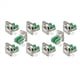 thumbnail image 1 of 2X Adaptador de Terminal de Tornillo de Montaje en Panel RJ45, Conector de Montaje en Panel RJ45/8P8C, Terminal Sin Soldadura Hembra RJ45 Tipo D, 1 of 8