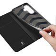 thumbnail image 5 of Skin Pro Series For Samsung Galaxy S25+ Case Leather Cover Card Holder - Blue, 5 of 5