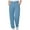 Blue, variant on Childrens Solid Color Casual Sweatpants with Side Pockets Comfortable Breathable Polyester Fabric for Boys and Girls Everyday Play Sports and Outdoor Activities(Khaki,12-13 Years)