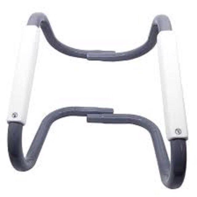 Brazos de soporte de asiento Mayfair de Bemis Assurance Grey (paquete de 4)