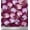 Dark Magenta, variant on Soimoi Cotton Duck Fabric Leaves & Lilac Floral Print Fabric by The Yard 42 Inch Wide