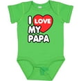 thumbnail image 3 of Inktastic I Love My Papa Boys or Girls Baby Bodysuit, 3 of 5