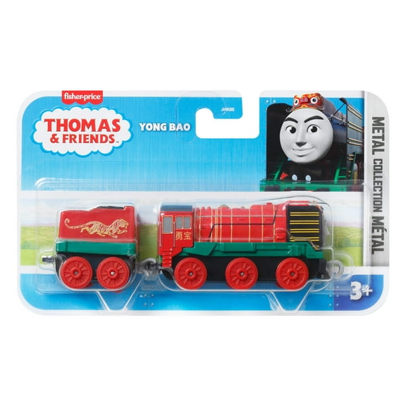 Thomas & Friends Large Die-Cast Engine, Push-Along Toy Train & Cargo Car (Styles May Vary)