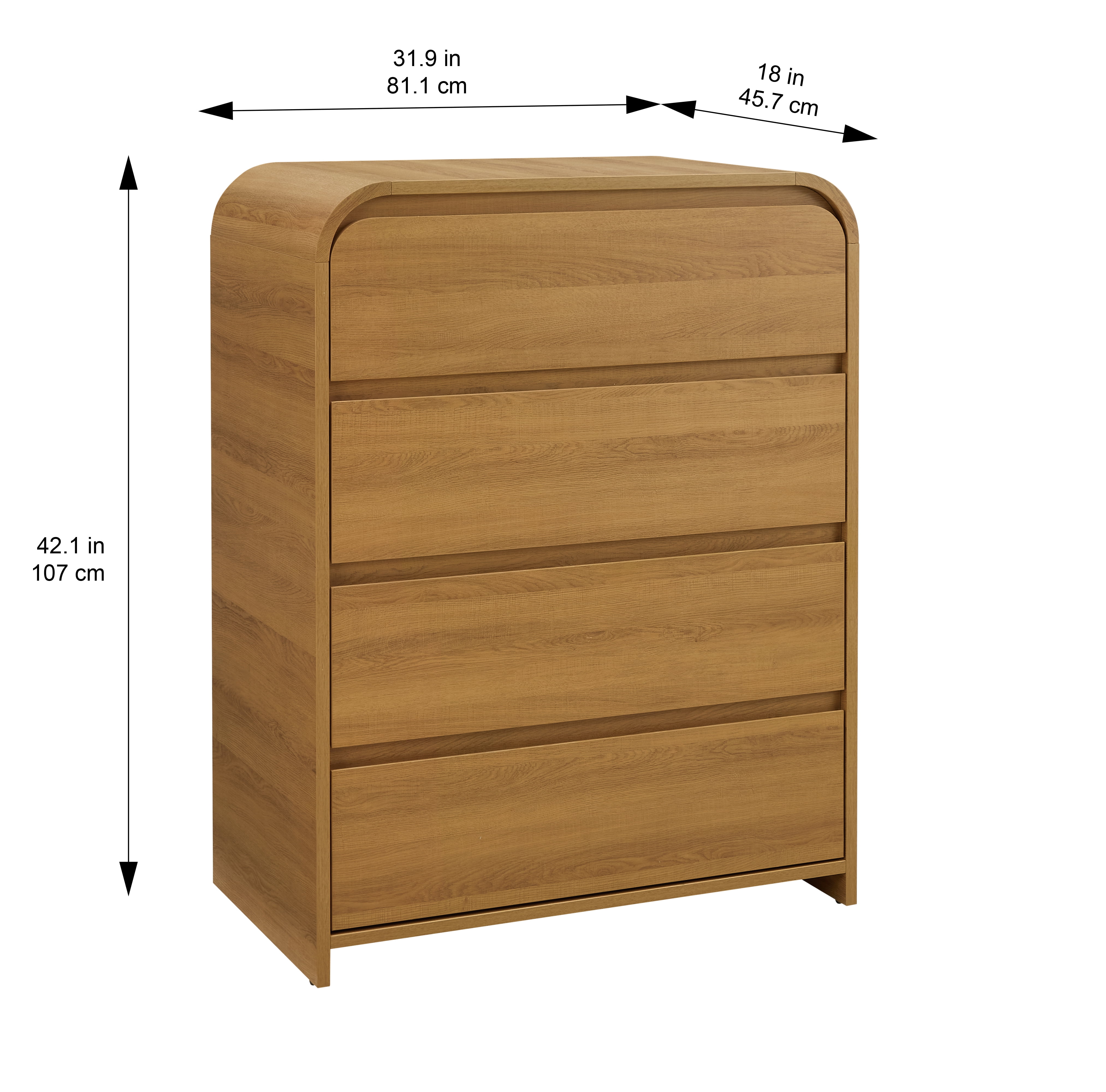 Better Homes & Gardens Juliet Dresser, Light Honey Finish