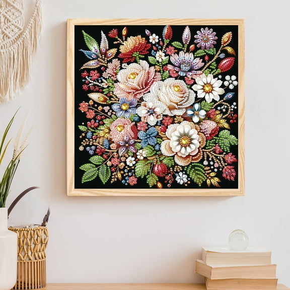 Rose Bouquet Diamond Art Painting Kit
