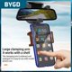thumbnail image 1 of Adjustable Auto Phone Holder Flexible Durable Dashboard Rearview Mirror Mobile Phone Bracket Wide Compatibility Abs 180g(Black)Russian Federation He Qiyong unisex, 1 of 1