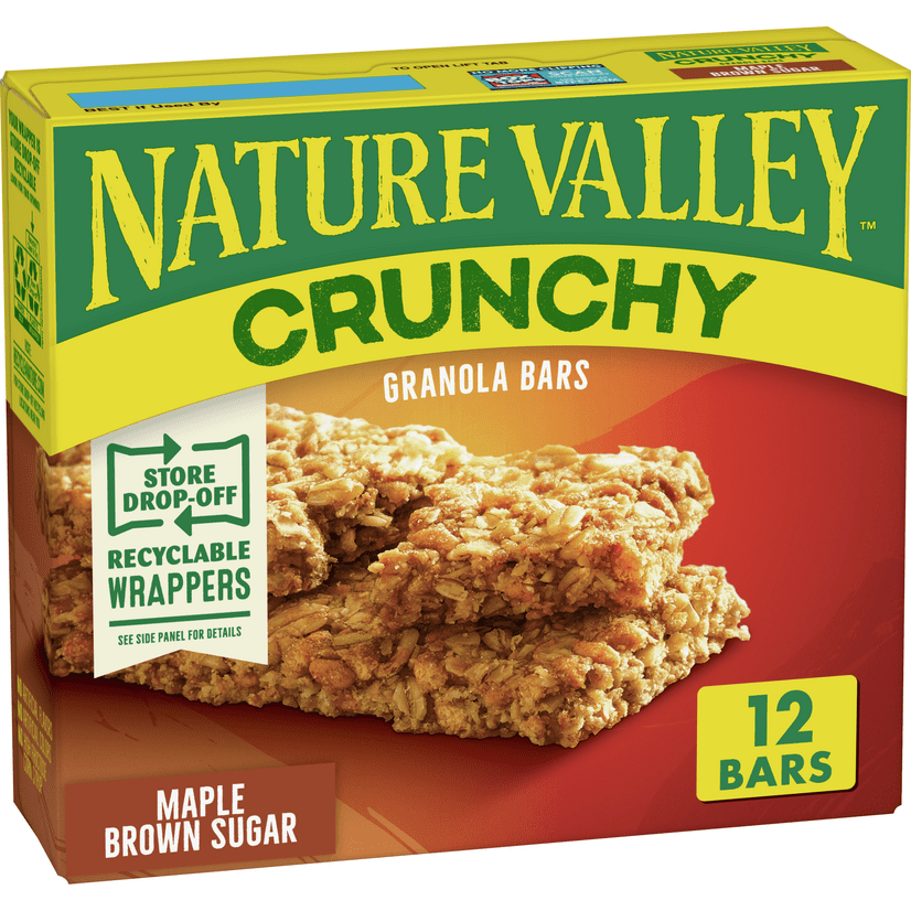 Nature Valley Crunchy Granola Bar Oats N Honey 8 94 Oz Walmart Com