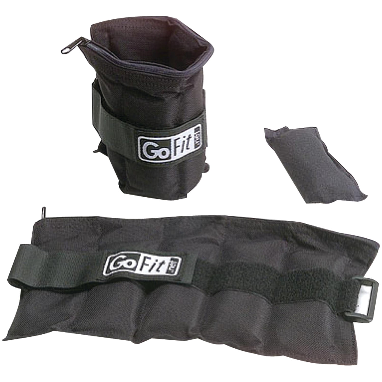 GoFit Gravity Suspension Straps and Adjustable Ankle Weights Set, 1-10lbs