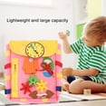thumbnail image 3 of Toddler a ressenti un sac à dos pour tout-petit avec l'apprentissage des jouets éducatifs pour les enfants de 1 à 3 ans version numérique, 3 of 7